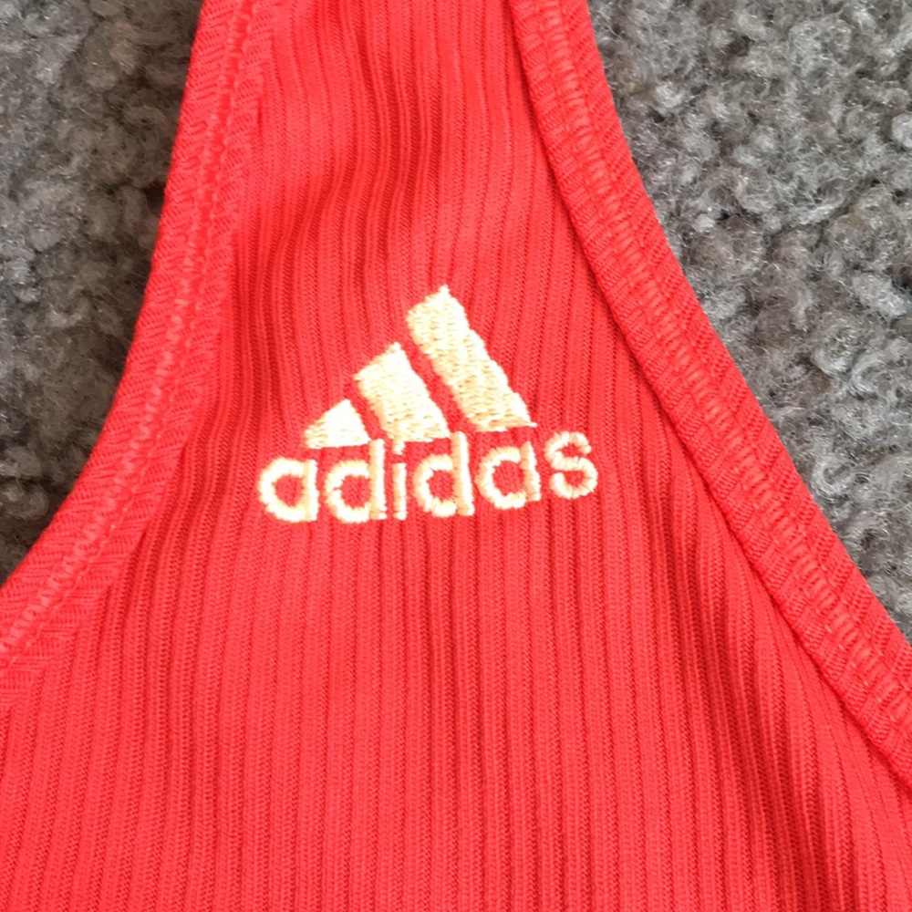 adidas Ribbed Racerback Tank - Picture 2 of 2